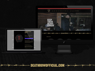 Death Row Records - Official Website death row merch shopify website