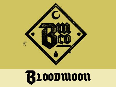 Bloodmoon badge logo texture type