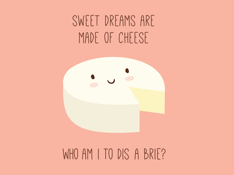 Download Sweet dreams are made of cheese by Tali Gal-on on Dribbble