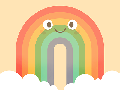 YES! character design colourful cute digital equality gay happy illustration lgbtq lgbtqia loveislove rainbow vector yes