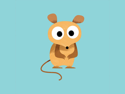 Koomba the Potoroo childrens book illustration kids art kids animal illustration animal art textures texture vector digital character character design marsupial potoroo australia australian animals cute illustration