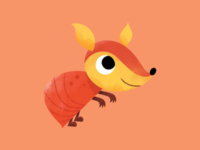 Camilo the Armadillo animals illustrated kids book kids art kids album album artwork art direction kidlitart childrens book illustration childrens illustration kids illustration animal art animals armadillo textures texture character design digital vector cute illustration