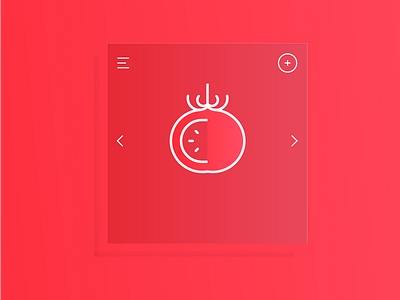 Red tomato icon