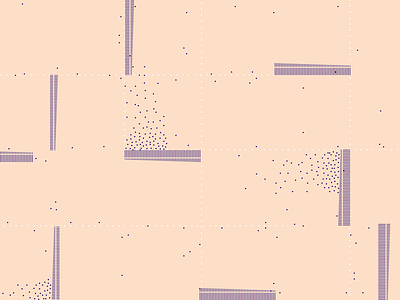 Dynamic lines abstract dots geometric pattern illustration line pattern minimal movement negative space pattern purple shape pattern small dots