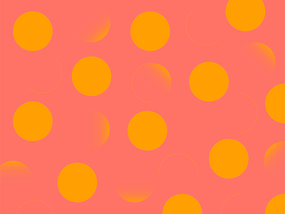 Polka Dot pattern abstract circles feminine geometric pattern minimal pattern pink polka dots red shape pattern sophisticated yellow