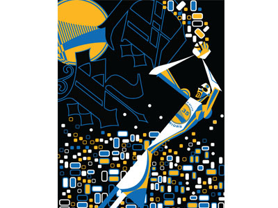 Kevin Durant basketball illustrator nba sports vector
