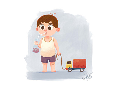 Boy and Toy