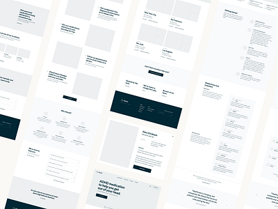 Greybox Wireframes architecture flows greybox hierarchy ia layout typography user experience ux wireframes