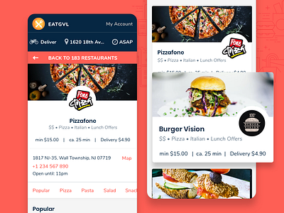 Hungry bellies want food without a hassle app appdesign branding datadreamers design fathomanddraft mobile ui uidesign uxdesign