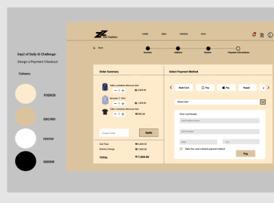 Day2 of #Dailyui challenge... Desigñ a payment checkout screen.. 3d logo