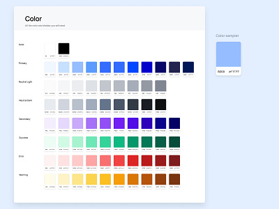 Color palette color palette design system design system colors