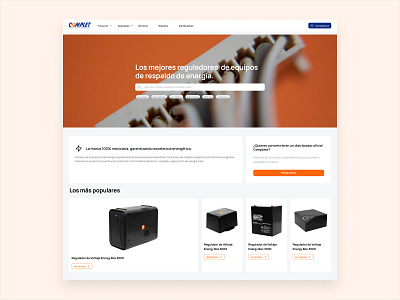 Landing page - product simple site