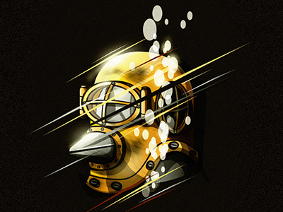 3 art character design digitalart illustration illustrator photoshop robot scuba vector