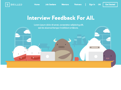 Skilled Landing Page