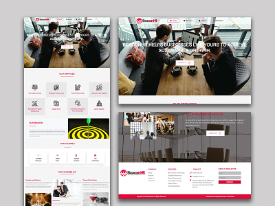 BeaconHR | Website UI Design