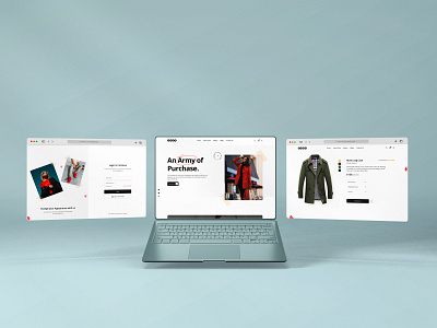 Shopify Ecommerce Landing Page | UI Design app branding design illustration ui ux website design