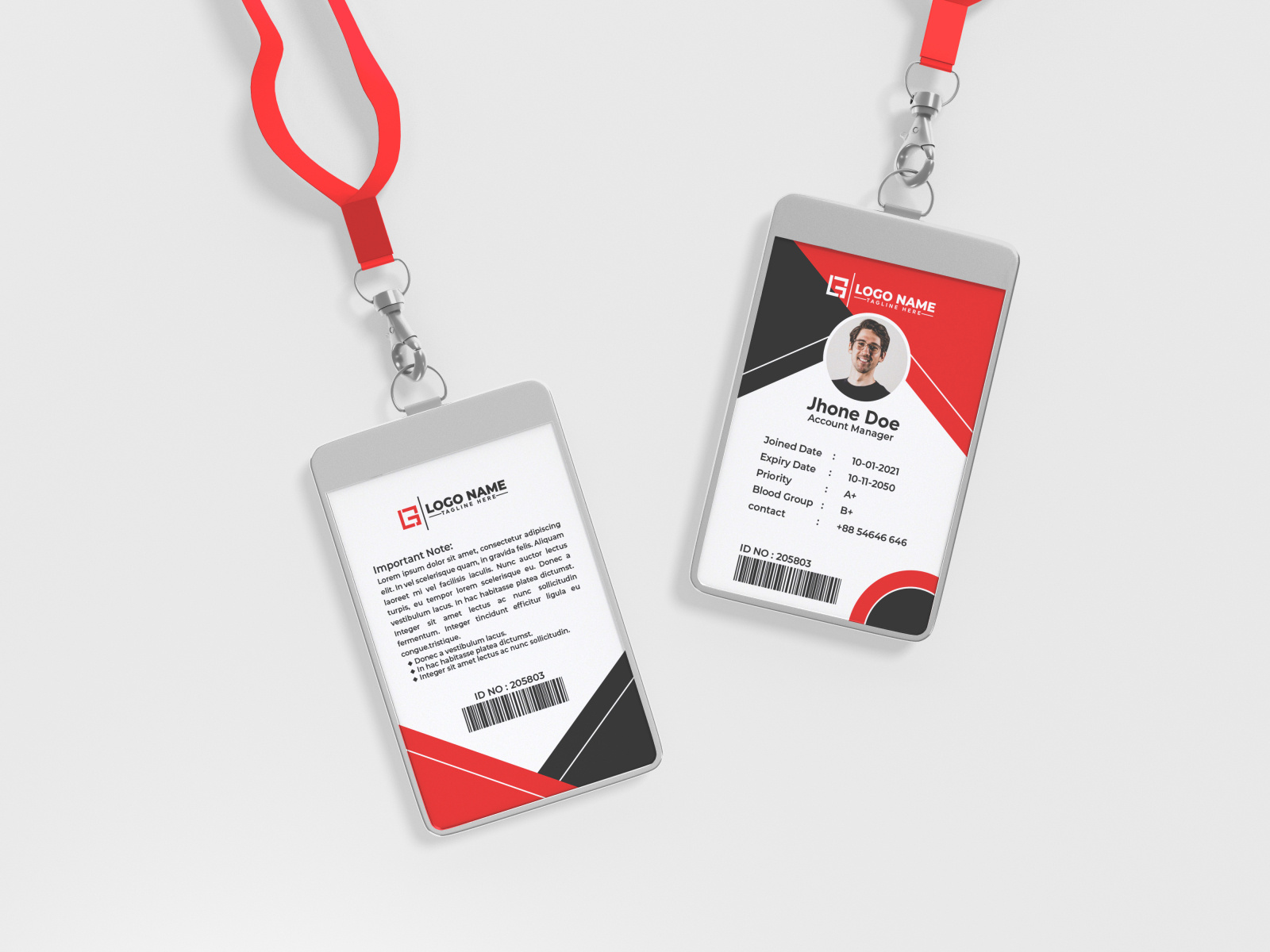 Id Card Design by MD MONIR KHAN on Dribbble