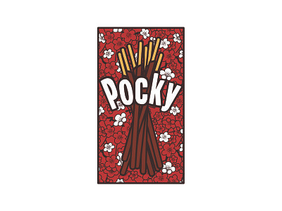 Pocky Pin and Packaging chocolate cookie enamel japan japanese pin pocky snack