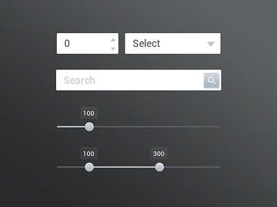 Ui Elements by Oksana Androshchuk on Dribbble