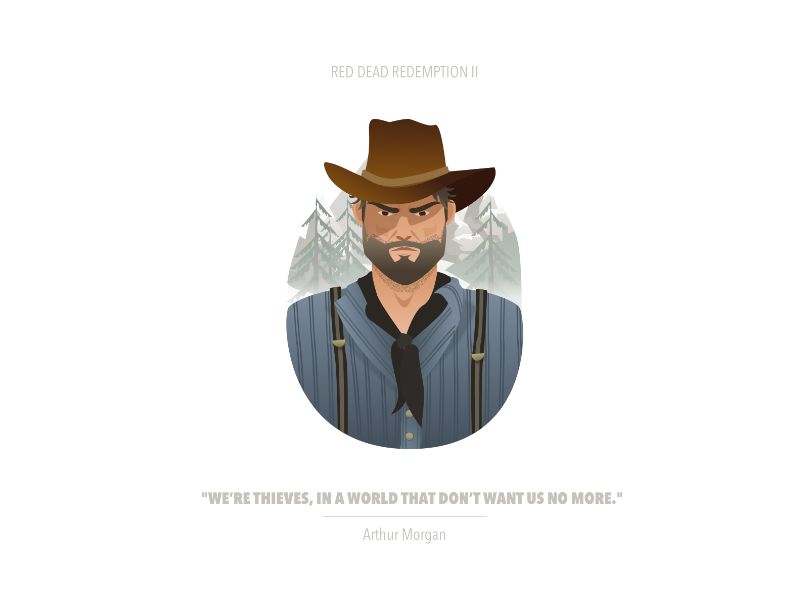 I have just made some fanart of Arthur Morgan ! Hope you like it :  r/reddeadredemption