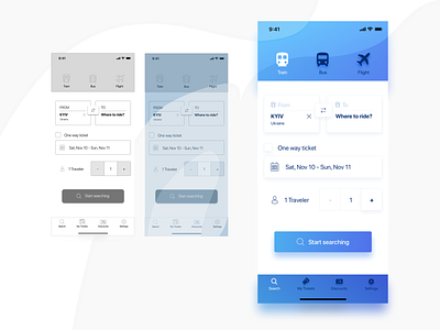 Travel App Design Concept