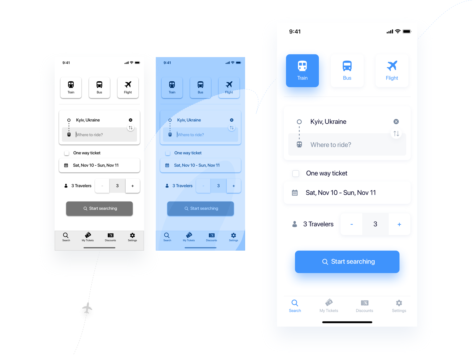 Travel App Design Concept by Oksana Androshchuk on Dribbble