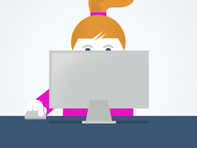 Just Keep Clicking ( GIF ) by Vincent Conti on Dribbble