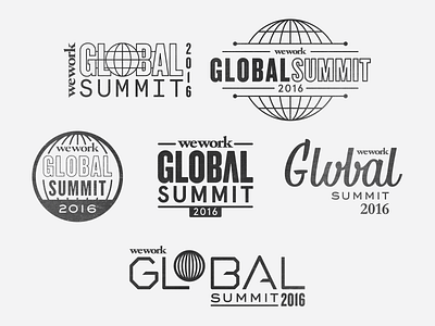 WW Global Summit branding globe logo space summit