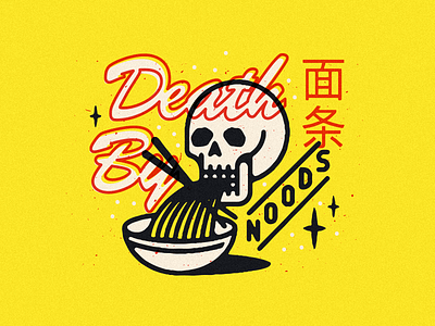 Noodz death eating grim noodles pho skull vin conti