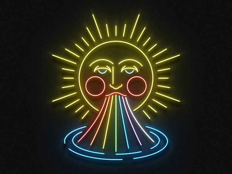 Sun Barf By Vincent Conti For Wework On Dribbble