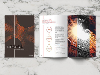 Hechos Booklet 800px booklet indesign introduction mulit page spanish