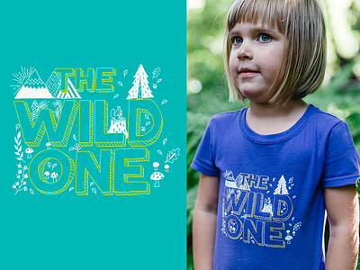 The Wild One child nature t shirt tshirt wild