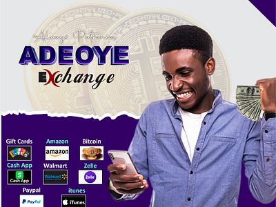 Adeoye Exchange E Flier Design