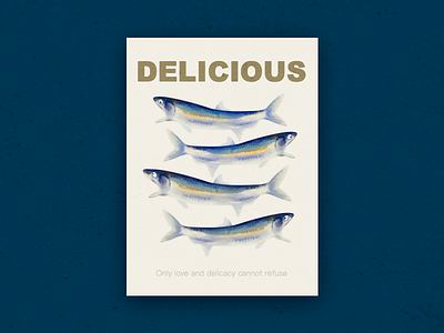 NO.9 fishes food illustrations sea