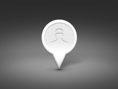 Location Icon headband indicator location