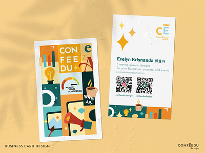 Confeedu Business Card Design branddesign branding businesscard cis graphicdesign layoutdesign logodesign visualdesign