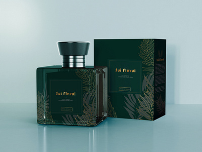 Perfume Packaging and label design