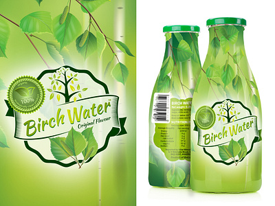 Birch Water Package Design