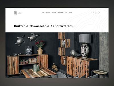 Deloti — E-commerce agency animation branding craft design ecommerce furniture graphic design interior design modern typography ui ux web design wood