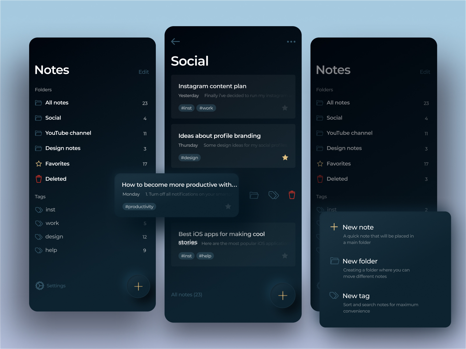 simple notes app