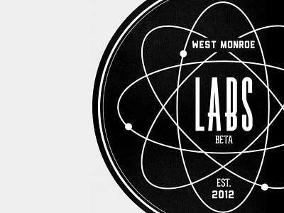 West Monroe Labs brand identity innovation lab logo project