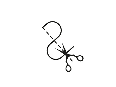 D&D Hairdresser's dd hairdresser hairstylist logo scissors