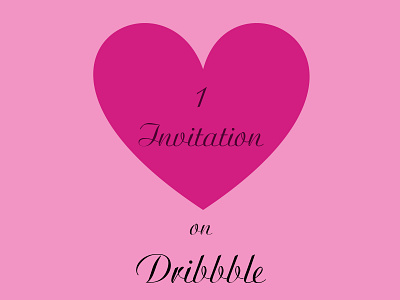 Invitation on Dribbble dribbble invitation