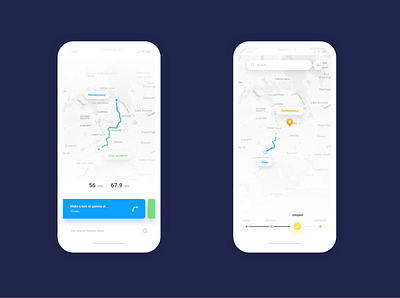 Navigation app concept adobexd app dashboad design figma ui ux ux ui ux design uxdesign uxui xd xd design