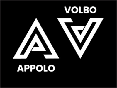 A-V LOGO 3d graphic design logo