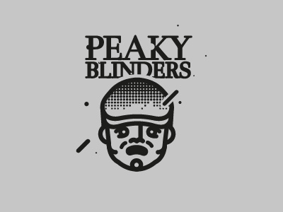 peaky blinders blinders brand cap character design fanart grey icon peakyblinders symbol tv typography