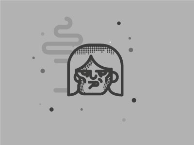 smoke art brand cartoon dark design grey logo rock smoke stroke