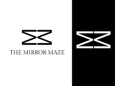 Logo Mirror Maze app branding design graphic design icon illustration illustrator logo minimal typography ui ux vector web