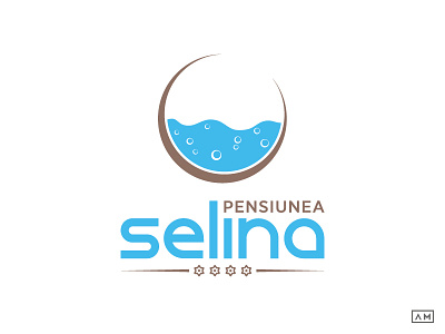 Selina Pension Logo agency brand identity logo logo design logotype modern pension selina termal visual identity wordmark
