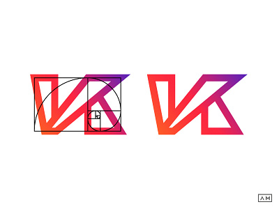 K - Logo Design / Symbol / Mark / Icon / Letter brand branding icon k letter logo logo design mark minimal modern monogram symbol